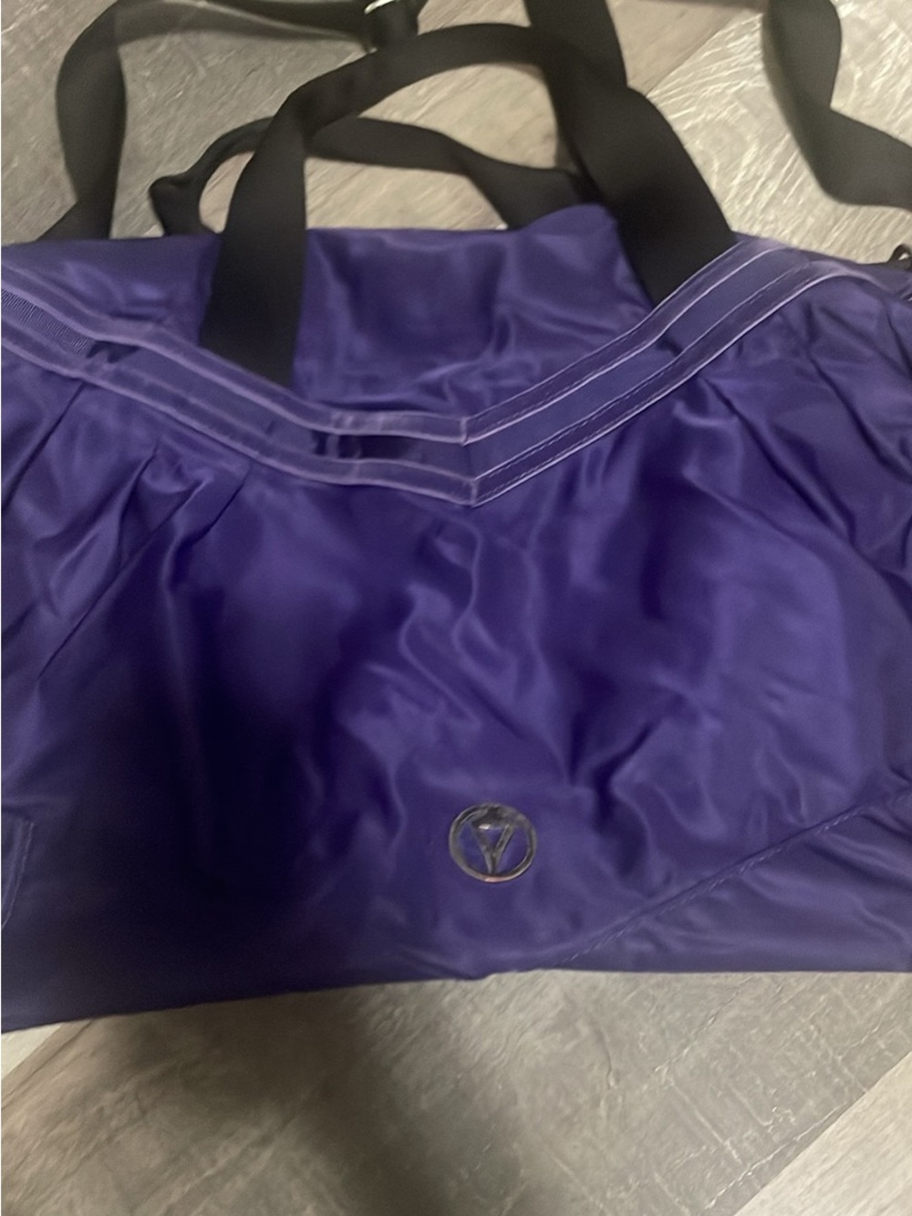 Ivivva Purple Tote with Black Straps
